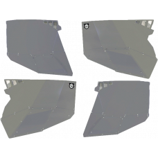 STEALTH DOOR ALLUMINUM SKINS TITANIUM MATTE METALLIC POL