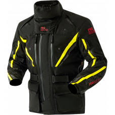 PS PARAGON D3O JACKET BLACK/FLO YELLOW TEXTILE 2XL