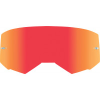 YOUTH SINGLE LENS W/ POST RED MIRROR/CLEAR