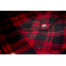 MARKSMAN FLANNEL BLACK/RED MD