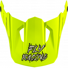 YTH KINETIC SURGE HELMET VISOR GREY/HI-VIS YS-YL