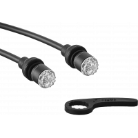 TS TAIL/BRAKE LIGHT UNIT S PAIR MATTE BLACK