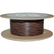 100' SPOOL 20-GAUGE WIRE (BROWN/BLACK STRIPE)
