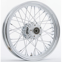 FR 40-SPK DD CHROME 16X3.5 FLT-HUB 1