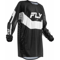 YTH KINETIC MESH JERSEY BLACK/WHITE YM
