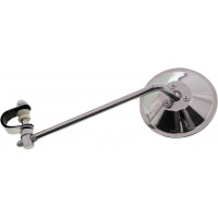 ROUND CLAMP-ON MIRROR SILVER 8