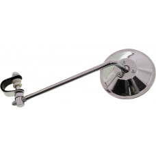 ROUND CLAMP-ON MIRROR SILVER 4
