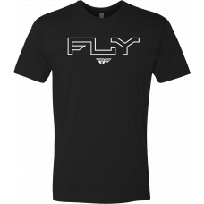 FLY EDGE TEE BLACK 2X