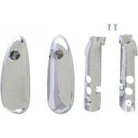 TURN SIGNAL ELIMINATORS CHROME `15-21 FLTR