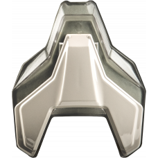 MD-74 TOP FRONT VENT WHITE/RED