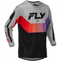 KINETIC JERSEY GREY/RED/PURPLE/BLACK 2X