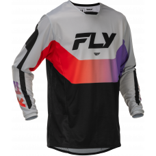 KINETIC JERSEY GREY/RED/PURPLE/BLACK 2X