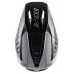S-M5 RAYON HELMET MATTE LIGHT GREY/BLK/SLVR XL