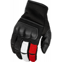 COOLPRO FORCE GLOVES BLACK/WHITE/RED 2X