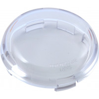 TURN SIGNAL LENS BULLET STYLE CLEAR