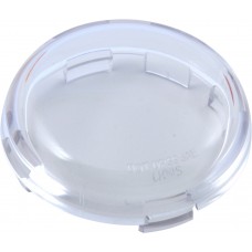 TURN SIGNAL LENS BULLET STYLE CLEAR
