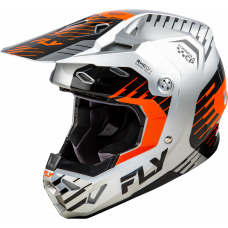 YOUTH FORMULA CP SLICE HELMET GREY/ORANGE/BLACK YL
