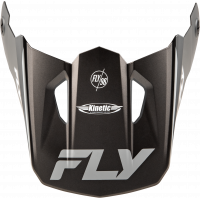 KINETIC RALLY HELMET VISOR MATTE GREY/BLACK/WHITE XS/SM