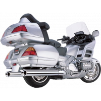 SLIP ON BILLET TIPS CHROME HON GL1800 01-10