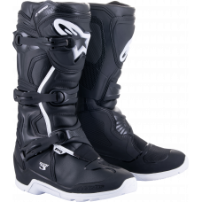 TECH 3 ENDURO WTRPRF BOOTS BLACK/WHITE SZ 10