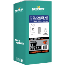 TOP SPEED OIL CHANGE KIT 0.65L 10W/40 YAM