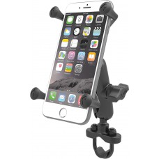 HANDLEBAR RAIL MOUNT W/U-BOLT BASE & X-GRIP LARGE CRADLE