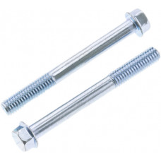 8MM HEX HEAD FLANGE BOLT 6X1.0X55MM 10/PK