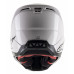 S-M5 SOLID HELMET WHITE GLOSSY MD