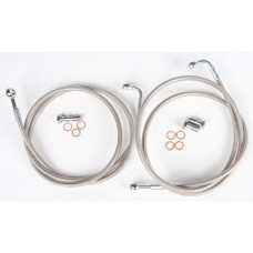 BRAKELINE REAR STD+4 POLARIS