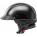HH-75 HALF HELMET BLACK XS