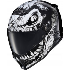 COVERT FX FULL FACE HELMET CAIMAN GLOSS BLACK 2X