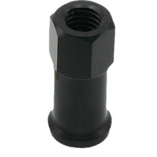 RIM LOCK NUTS BLACK 2/PK