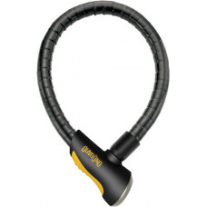 ROTTWEILER 8023L ARMORED CABLE LOCK BLACK/YELLOW 7 FT