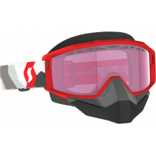 PRIMAL SNOW CROSS GOGGLE CAMO WHITE/RED ROSE TINT