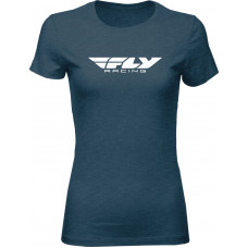 WOMEN'S FLY CORPORATE TEE INDIGO SM