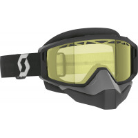 PRIMAL SNOWCROSS GOGGLE BLACK/WHITE YELLOW LENS