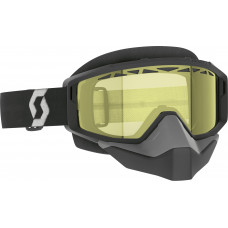 PRIMAL SNOWCROSS GOGGLE BLACK/WHITE YELLOW LENS