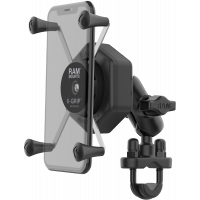 X-GRIP VIBE-SAFE L PHONE MOUNT WITH U-BOLT BASE SHORT