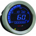 DIGITAL GAUGE CLUSTER SILVER BEZEL 04-13 FLHT AND FLTR