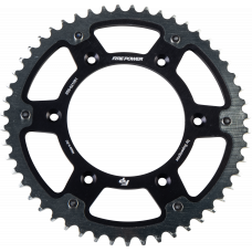 REAR SPROCKET HYBRID 51T BLK/SIL