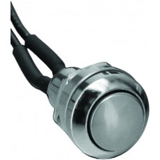 MINI PUSH BUTTON SWITCH CHROME