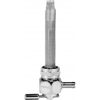POWER-FLO PETCOCK OVAL 22MM RES CHROME `75-UP