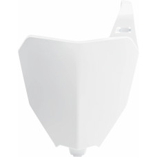 FRONT NUMBER PLATE WHITE
