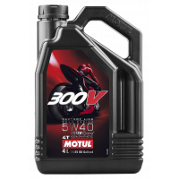 300V COMPETITION SYNTHETIC OIL 4T 5W40 4L 4/CASE
