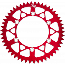 REAR SPROCKET ALUMINUM 51T-420 RED HON