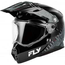 FLY TREKKER GRANITE HELMET BLACK/GREY SM