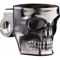 SKULL BAR MOUNT HOLDER CHROME