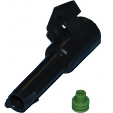 DELPHI-PACKARD WEATHERPACK 1-WIRE MALE CONNECTOR