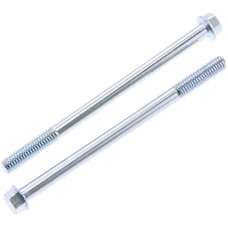 8MM HEX HEAD FLANGE BOLT 6X1.0X0X90MM 10/PK