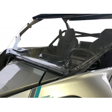 FULL VENTED WINDSHIELD CLR CF MOTO